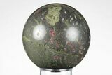 Polished Dragon's Blood Jasper Sphere - South Africa #202785-1